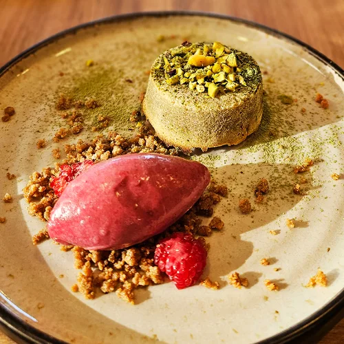Cheesecake saudável sem açúcar refinado do Legumes & Outros Vícios