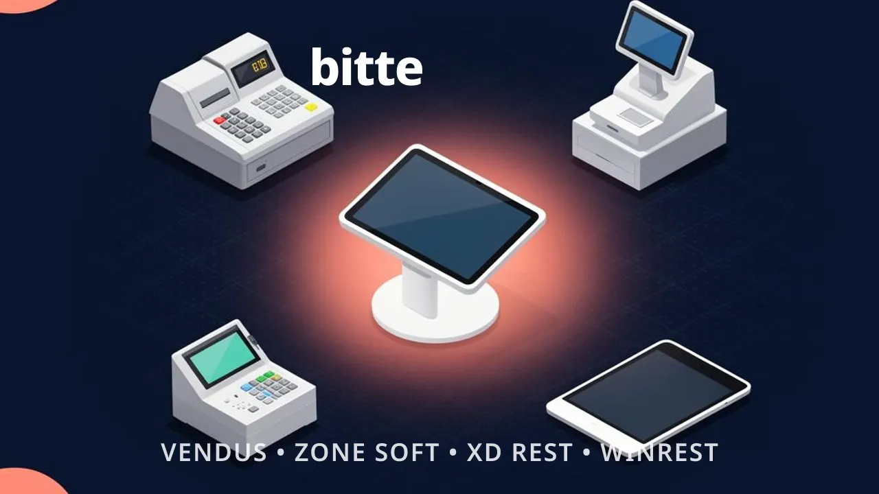 Melhor software para restaurante em Portugal: Bitte vs Vendus, Zone Soft, XD e WinRest (2026)