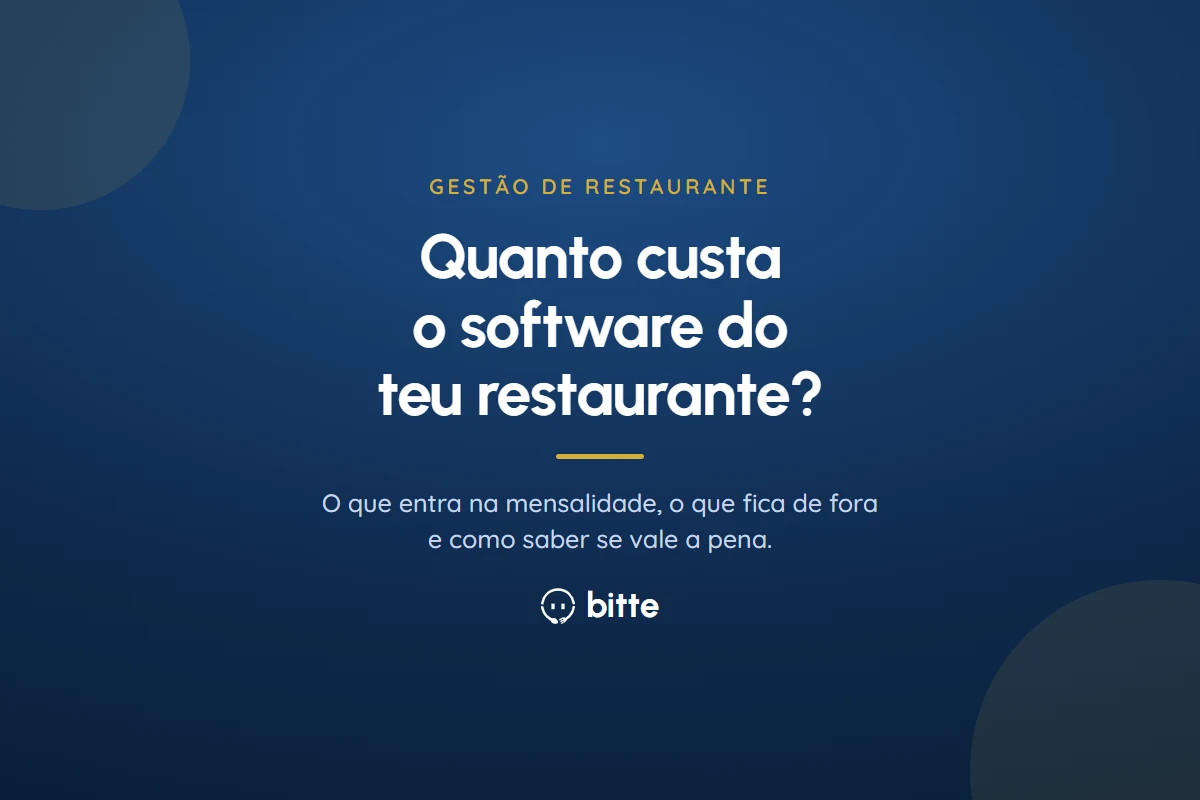Software de Gestão para Restaurantes: Vale a Pena?